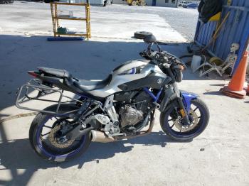  Salvage Yamaha Fz-07 09