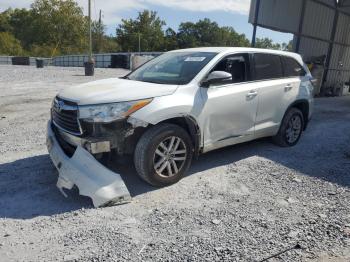  Salvage Toyota Highlander