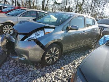  Salvage Nissan LEAF