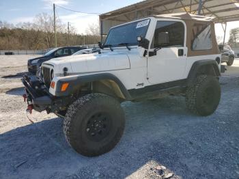  Salvage Jeep Wrangler