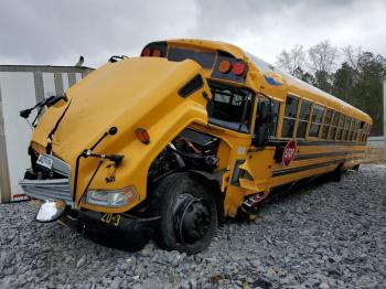  Salvage Blue Bird School Bus