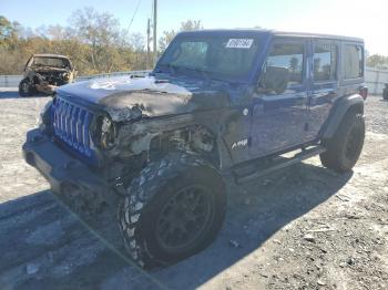  Salvage Jeep Wrangler