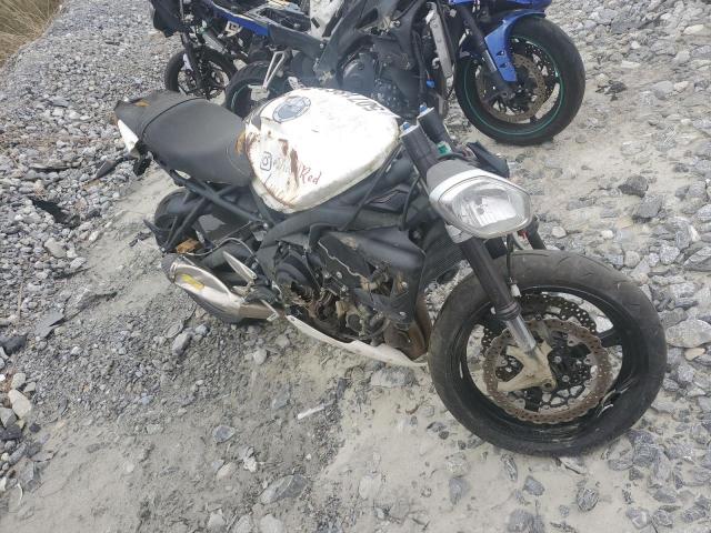  Salvage Triumph Motorcycle Street
