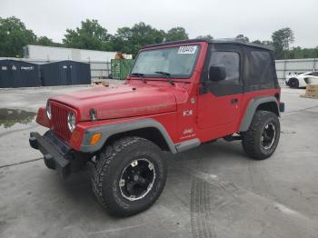  Salvage Jeep Wrangler