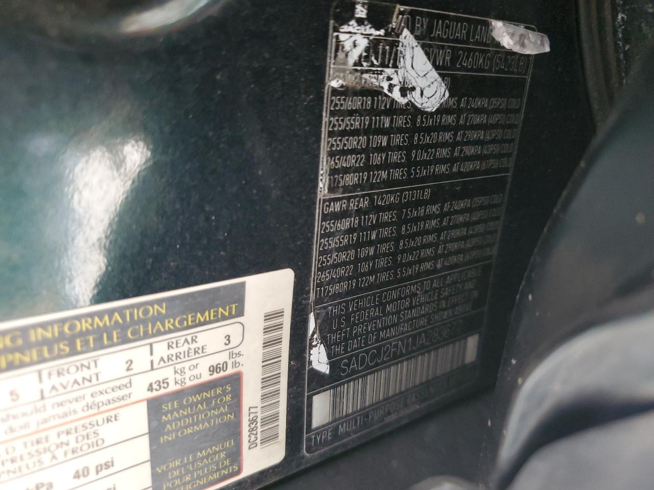 Jaguar F-PACE Premium Image 9