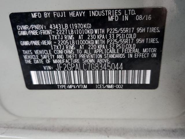 Subaru Crosstrek Limited Image 9