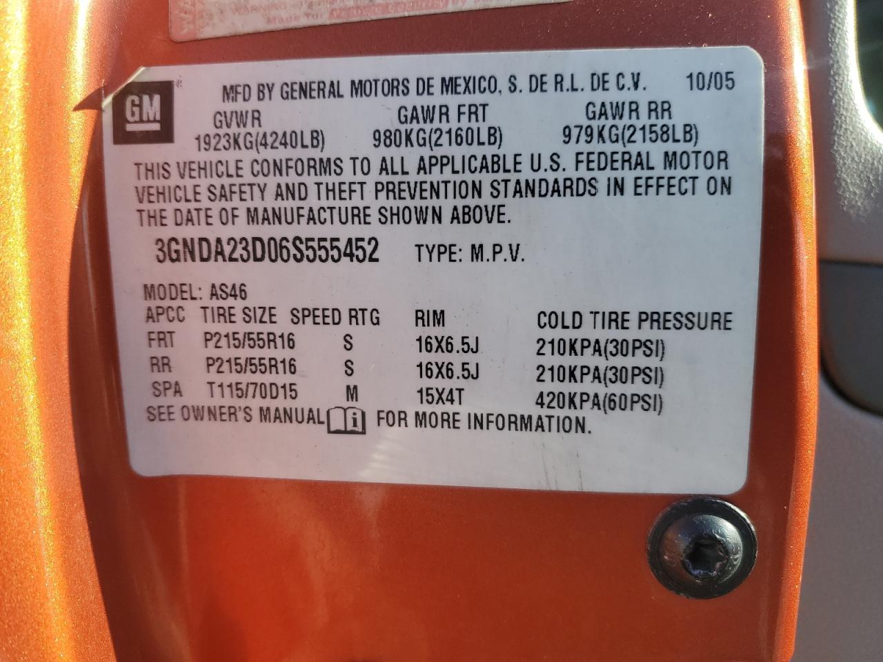 Chevrolet HHR Lt Image 11