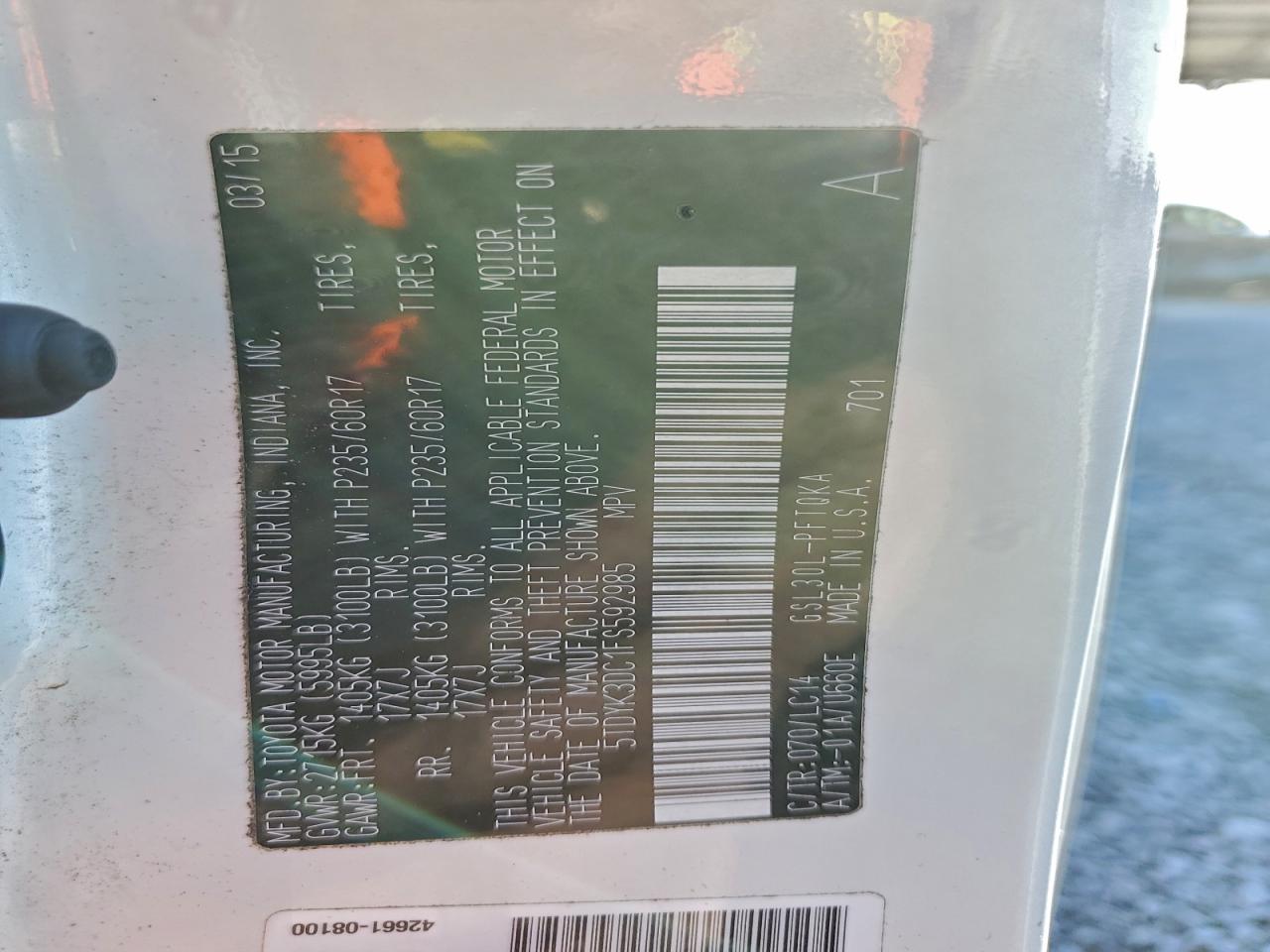 Toyota Sienna Xle Image 10