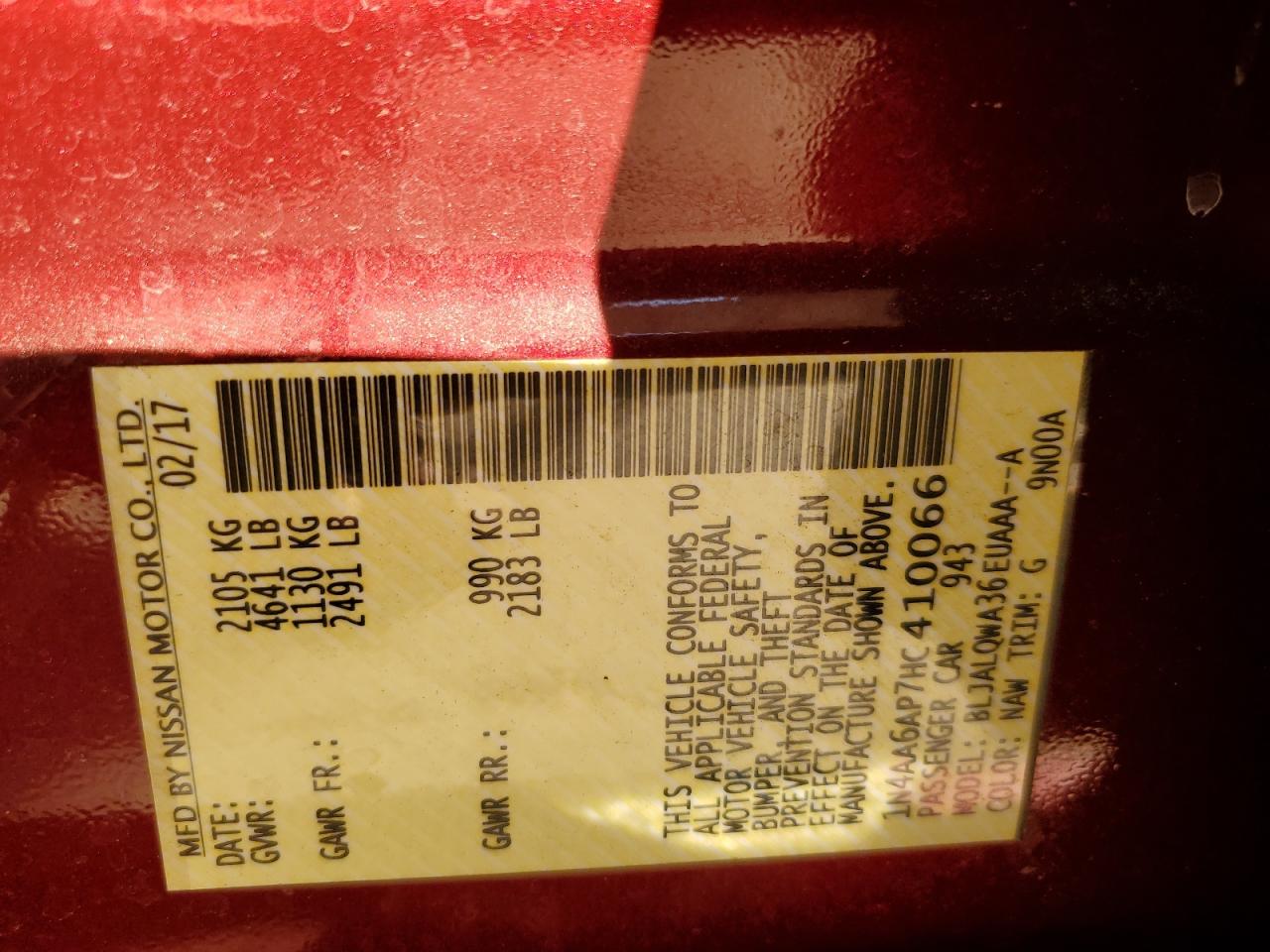 Nissan Maxima 3.5s Image 7