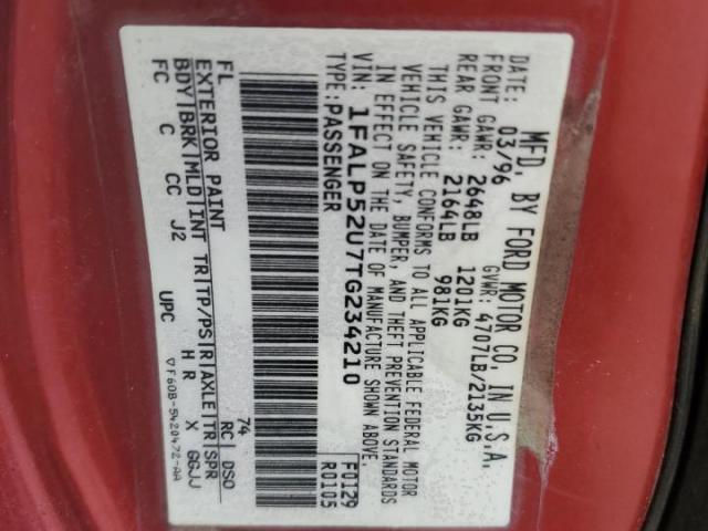 Ford Taurus Gl Image 11