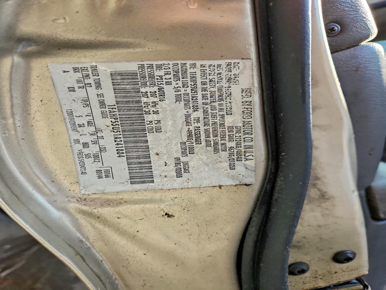 Ford Taurus Ses Ses Image 12