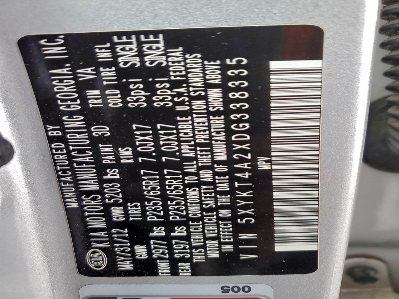 Kia Sorento Lx Image 10