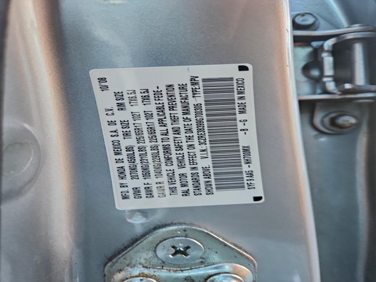 Honda Crv Lx Image 3