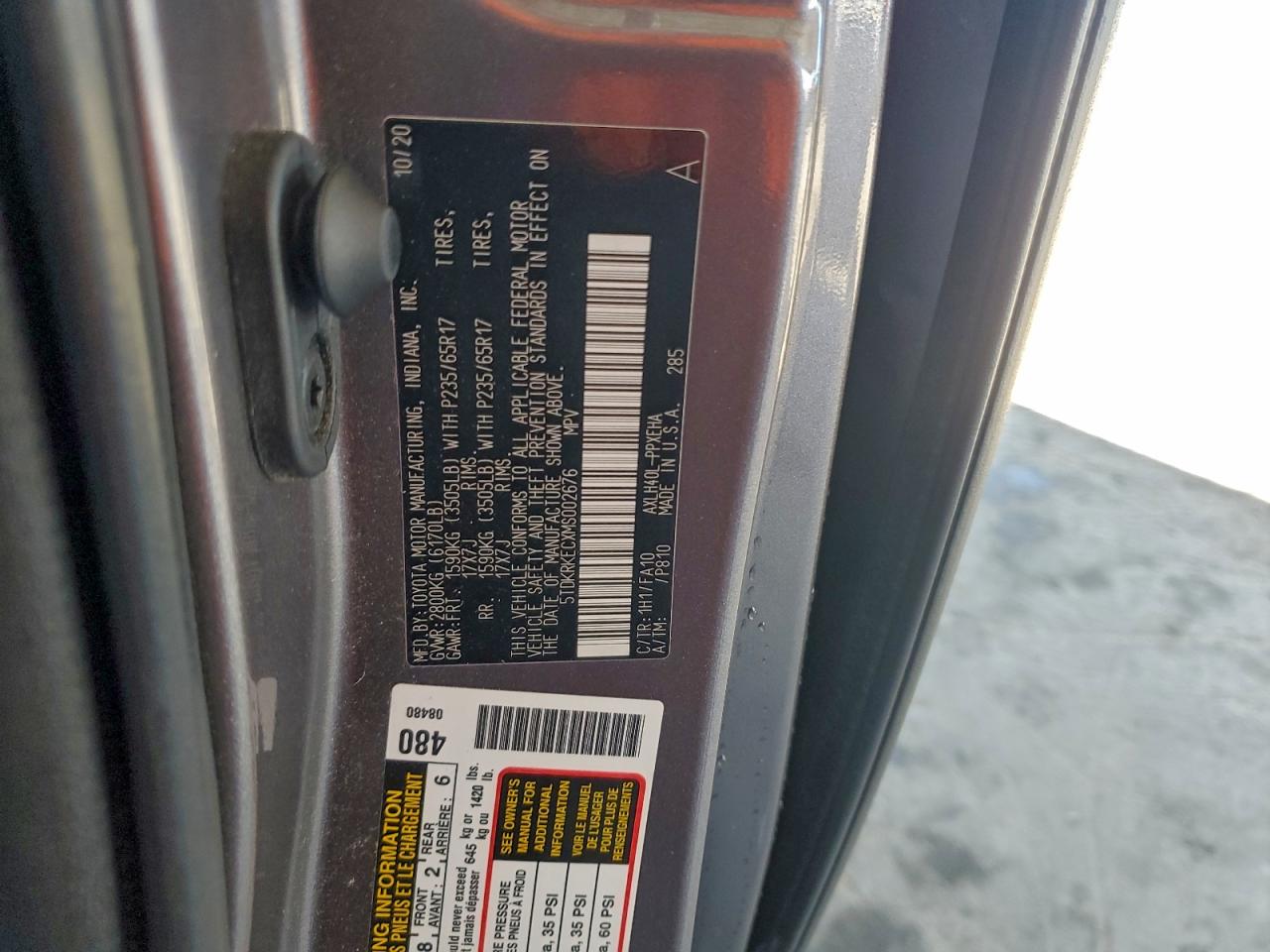 Toyota Sienna Le Image 10