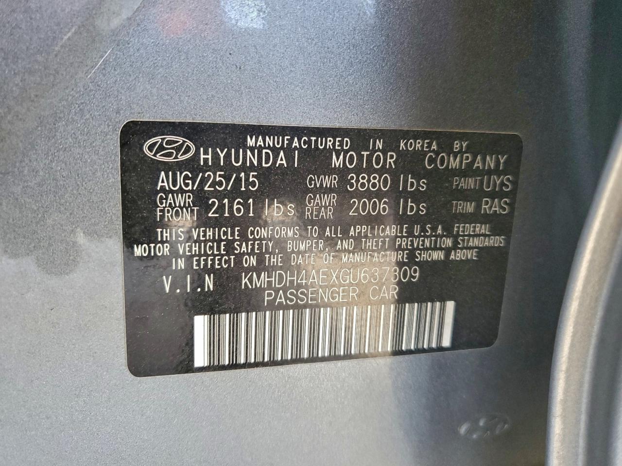 Hyundai ELANTRA Se Image 11