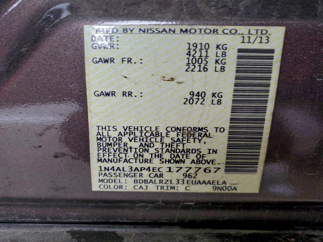 Nissan Altima 2.5 Image 12