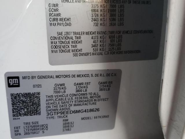 GMC Sierra K1500 At4 Image 3