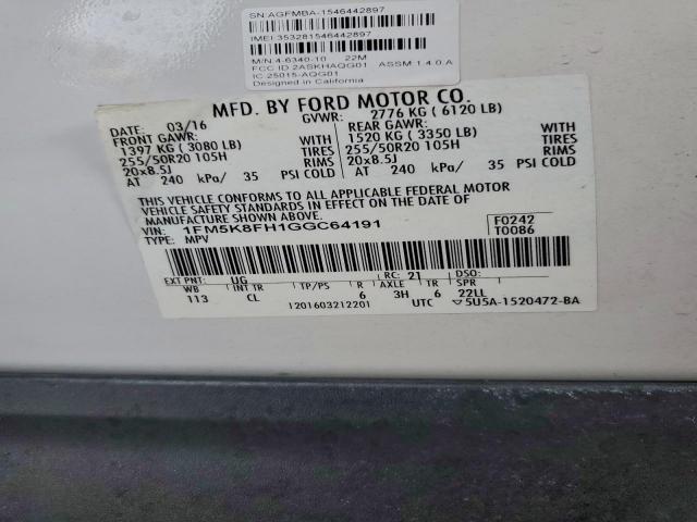 Ford Explorer Limited Image 10