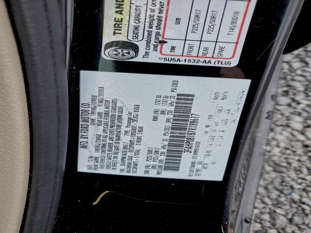 Ford Fusion Sel Image 5