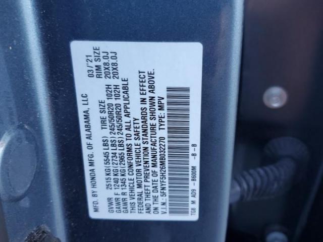 Honda Pilot Se Image 9