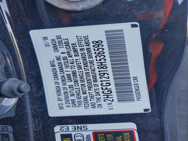 Honda Civic Exl Image 10