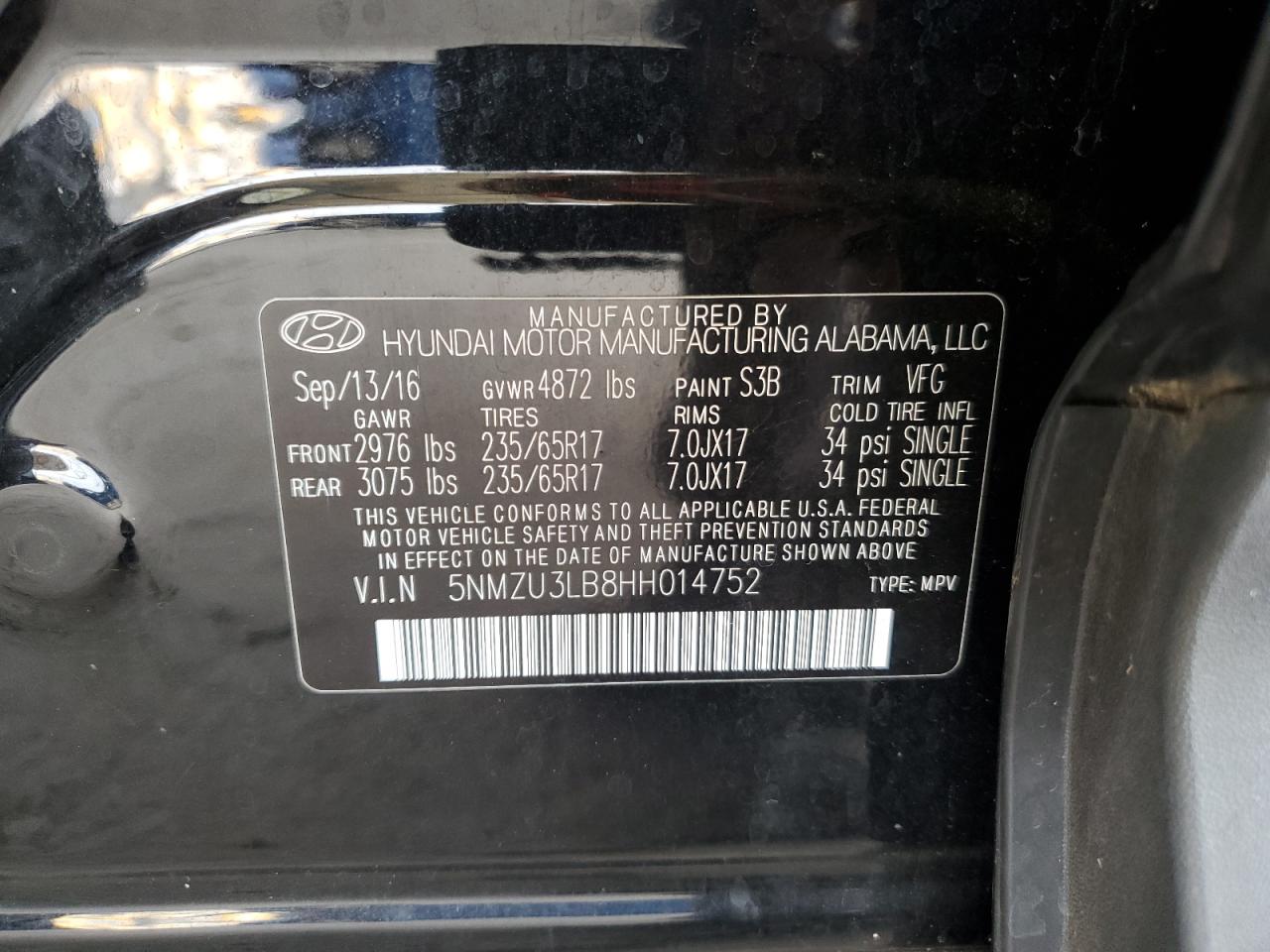 Hyundai SANTA FE Image 3