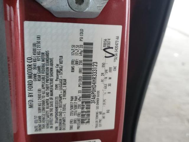 Ford Fusion Se Image 9