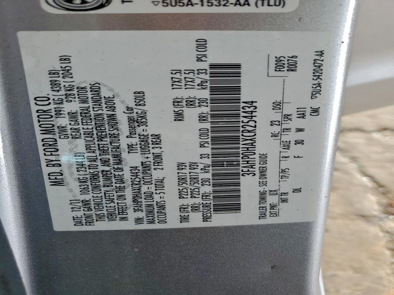 Ford Fusion Se Image 2