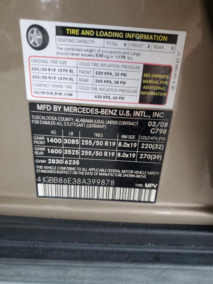 Mercedes-Benz M-Class 350 Image 11