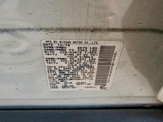 Nissan Rogue S Image 10