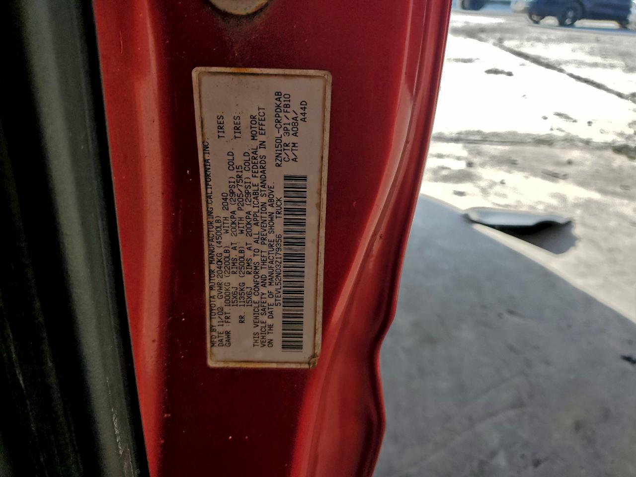 Toyota Tacoma Xtracab Image 5