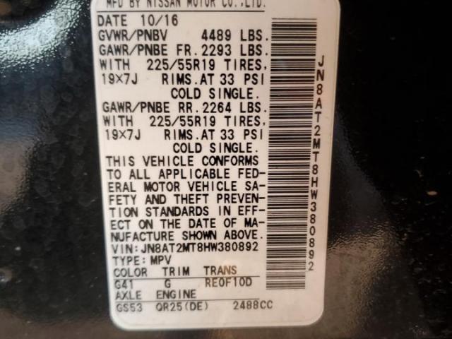 Nissan Rogue S Image 7