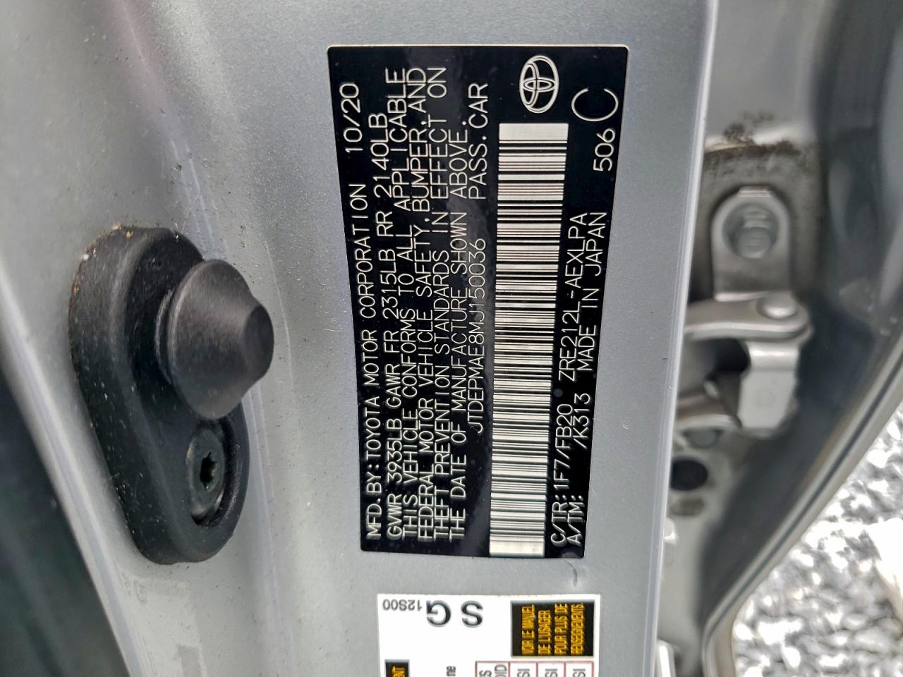 Toyota Corolla Le Image 12