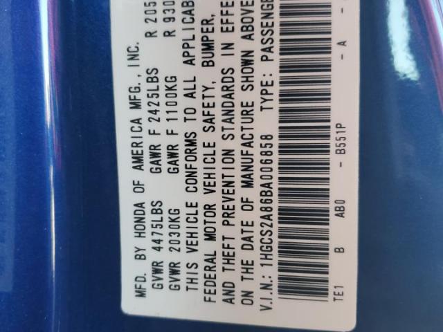 Honda Accord Exl Image 6