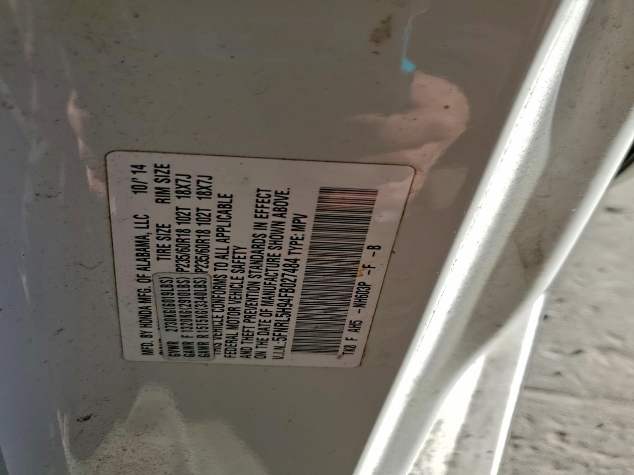 Honda Odyssey Touring Image 10