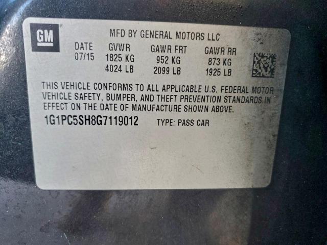 Chevrolet Cruze Ls Image 11