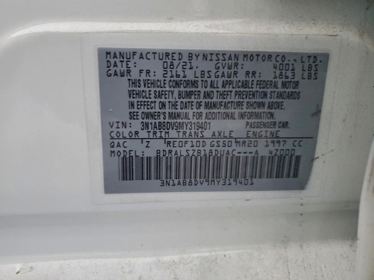 Nissan Sentra Sr Image 9