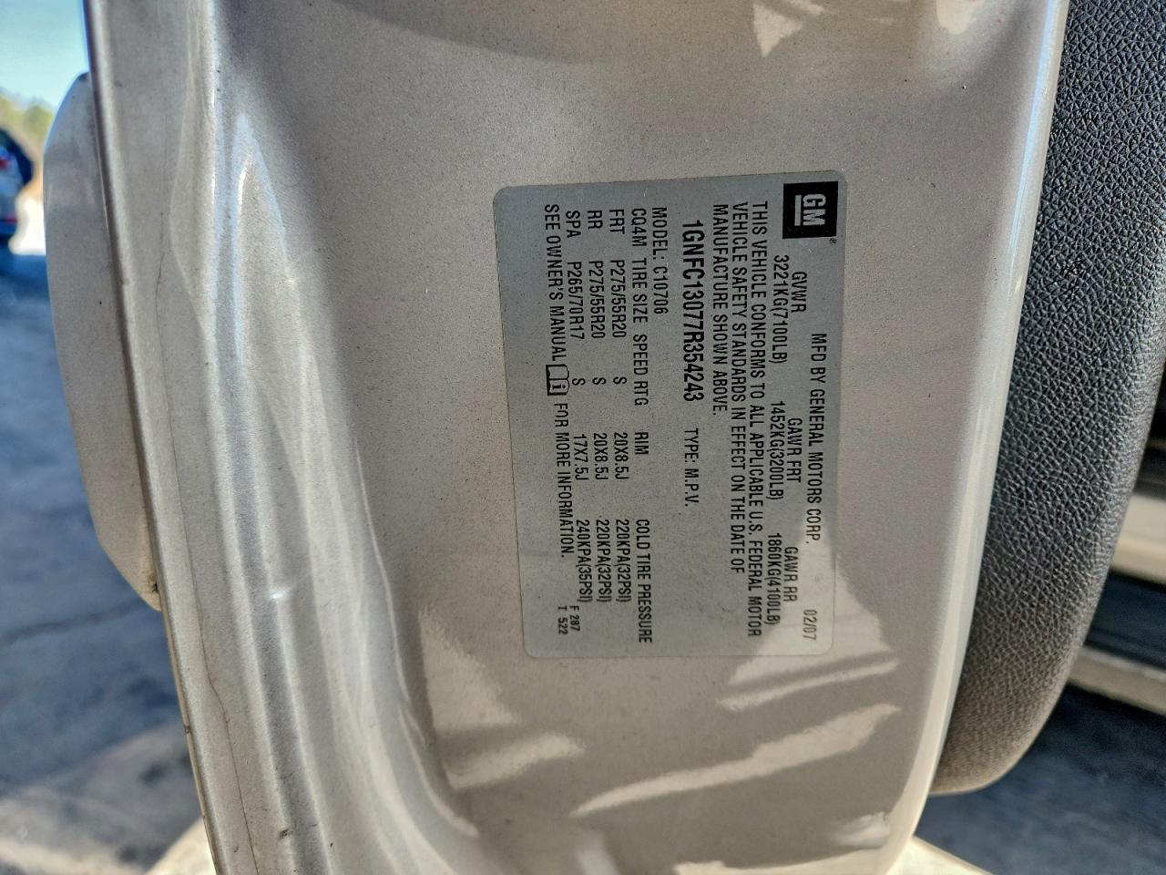 Chevrolet Tahoe C1500 Image 10