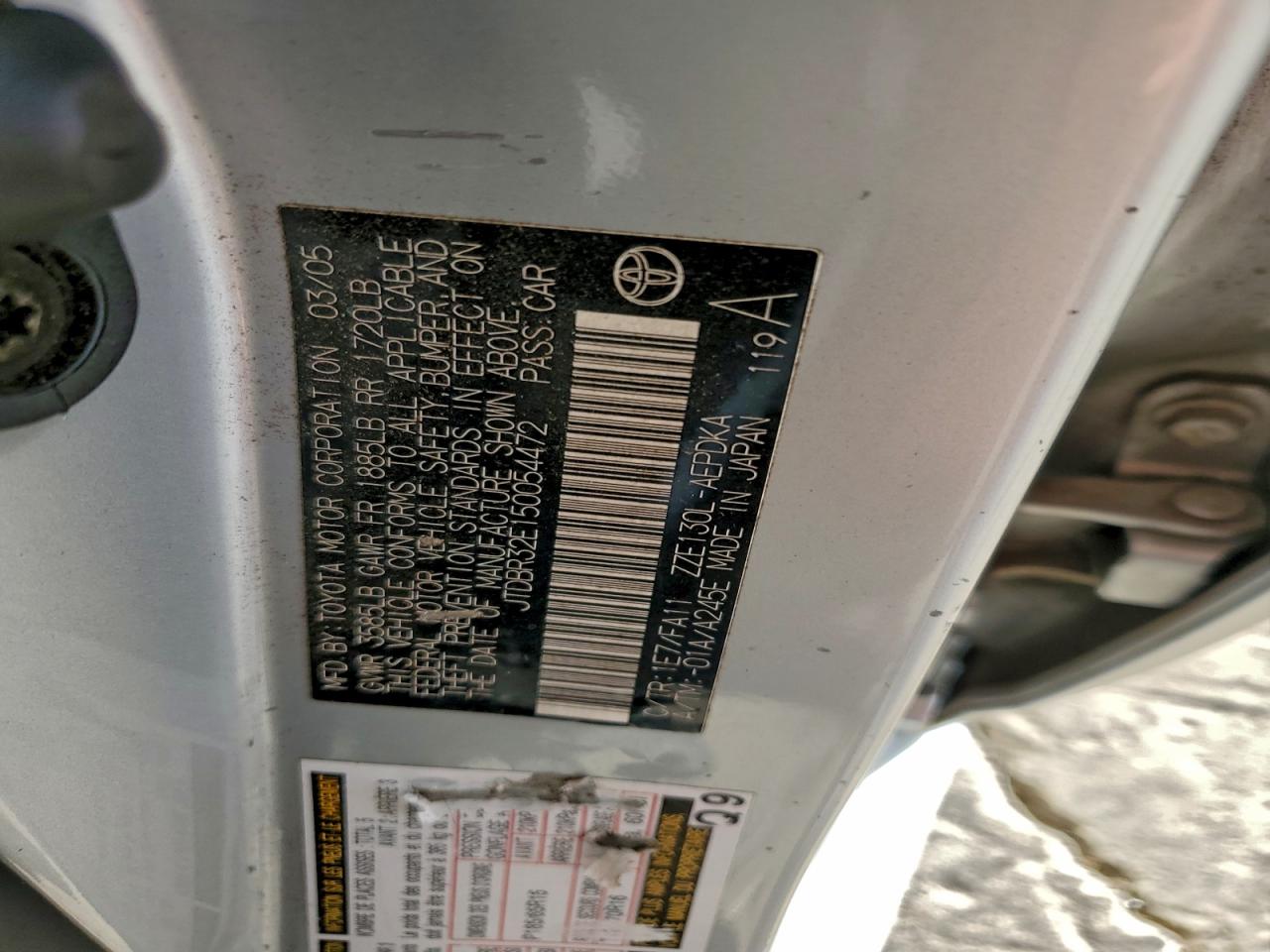 Toyota Corolla Ce Image 9