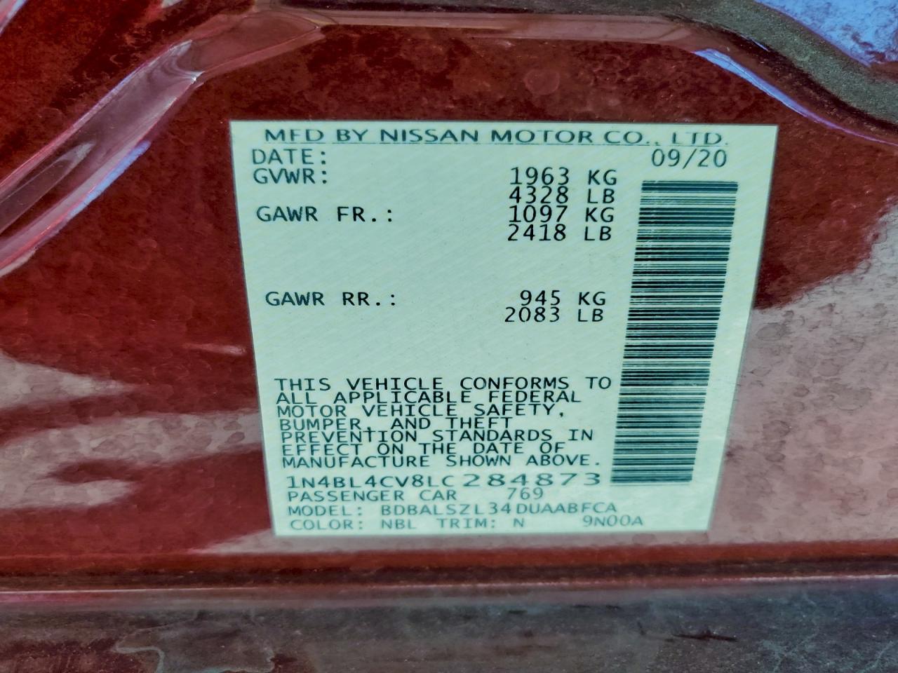 Nissan Altima Sr Image 12