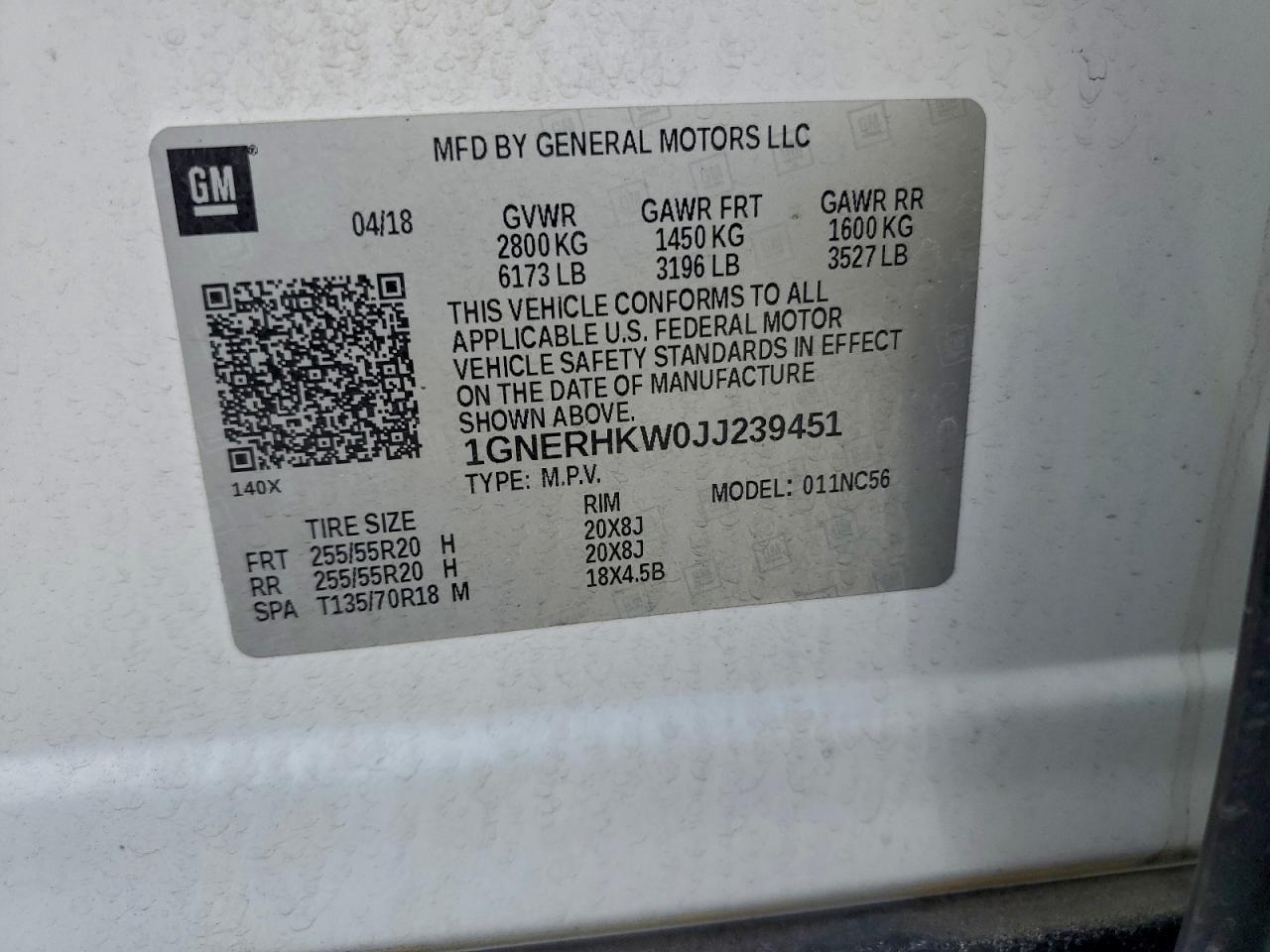 Chevrolet Traverse Lt Image 8