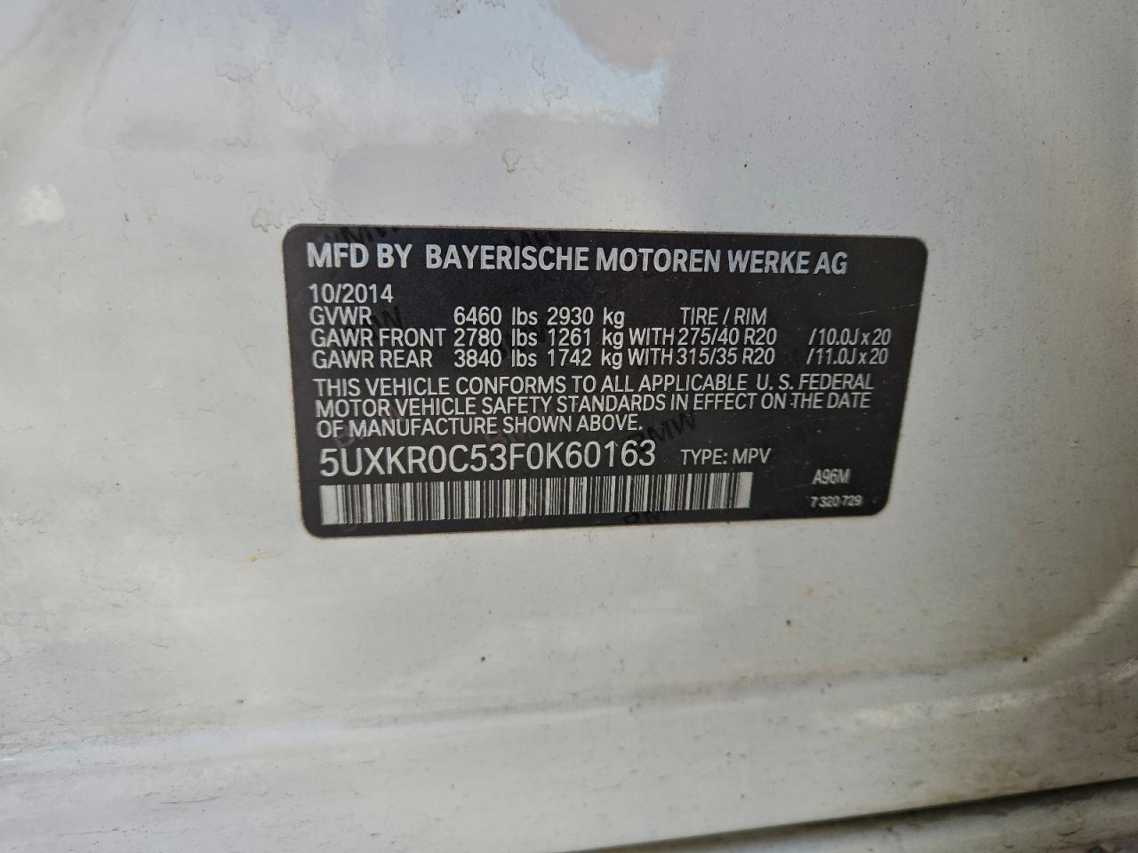 BMW X Series Xdrive35i Image 11