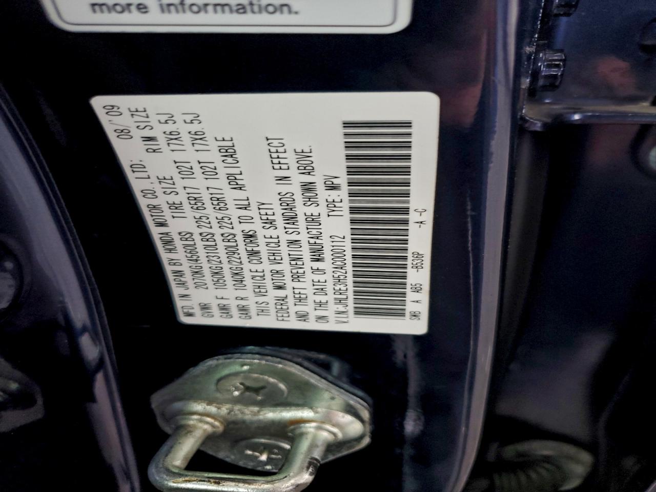 Honda Crv Ex Image 2