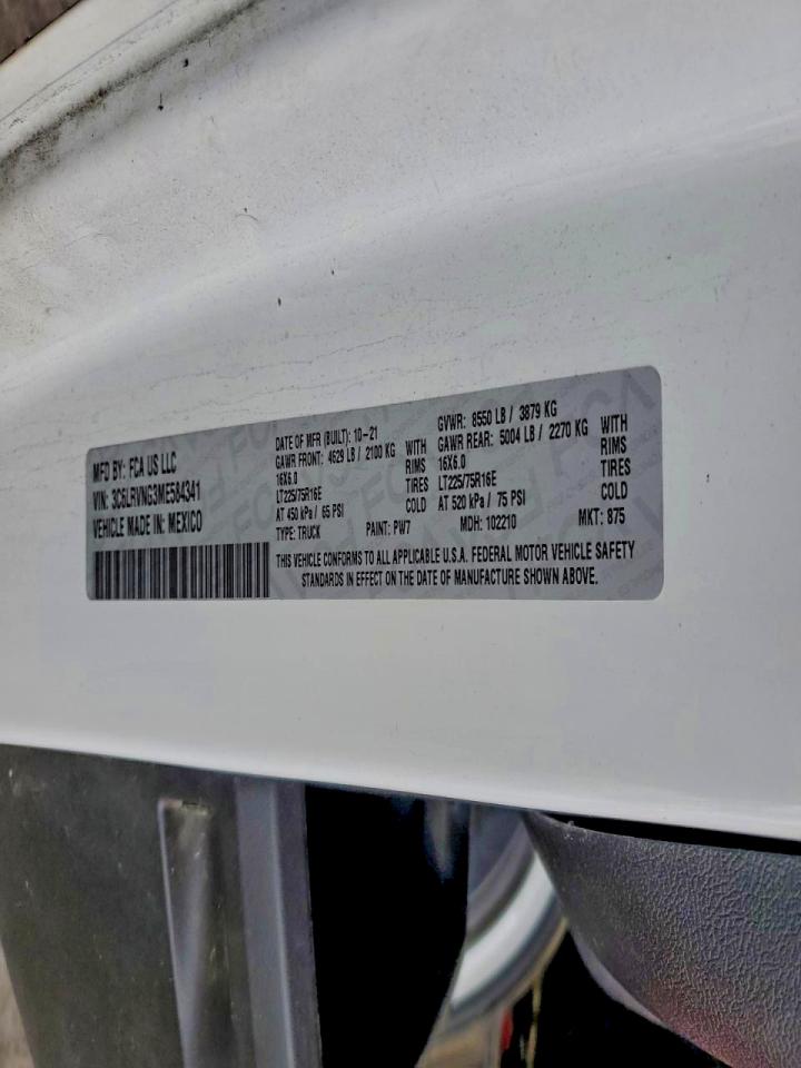 Ram Promaster 1500 Standard Image 11